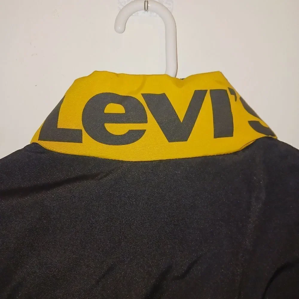 LEVI'S Men's Arctic Cloth Retro Bubble Puffer Zip-Up Jacket
